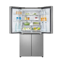 LG GFB505PL 530L Quad Door Stainless Steel Fridge
