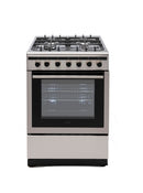 Euro Appliances EV600DFSX 60cm Dual Fuel Freestanding Oven