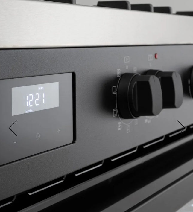 Euro Appliances EO90FSDPBL 90cm Dual Fuel Freestanding Oven