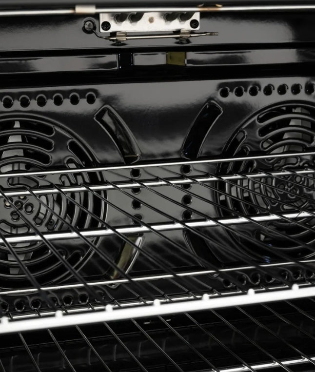 Euro Appliances EO90FSDPBL 90cm Dual Fuel Freestanding Oven