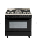 Euro Appliances EO90FSDPBL 90cm Dual Fuel Freestanding Oven
