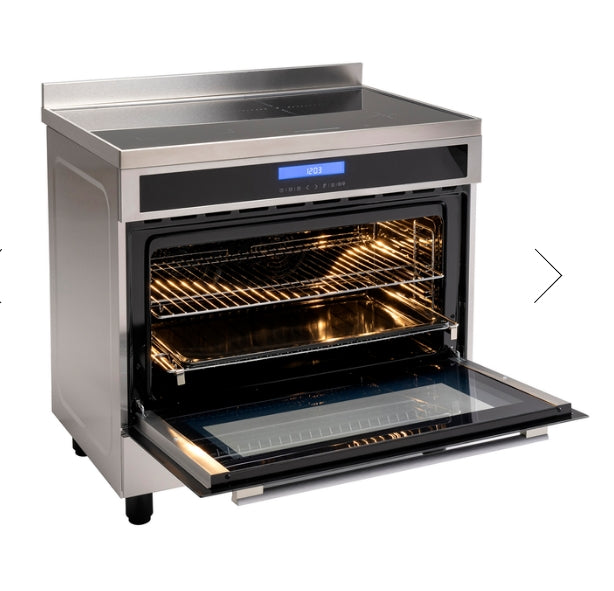 Euro Appliances EO90FSINESX 90cm Induction Freestanding Oven