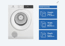 Electrolux EDV605H3WC 6kg UltimateCare 300 Series Vented Clothes Dryer