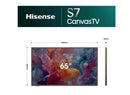 Hisense 65S7SAU 65" S7S Hi-QLED 4K CanvasTV (2026)