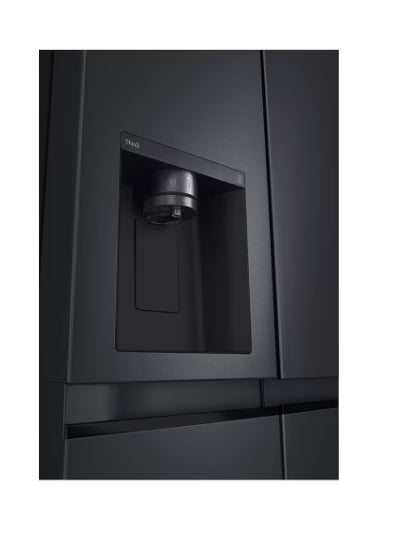 LG GSL600MBL 635L Side by Side Fridge with Ice & Water Dispenser