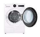 LG DXH9-09W 9kg Series 9 AI Heat Pump Dryer in White