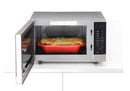 Panasonic NN-SF57QSQPQ 27L 1000W Flatbed Microwave Oven Stainless Steel