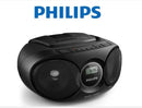 Philips AZ215B Portable CD Player Radio Boombox Battery / AC Operated