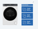 Haier 8kg 300 Series Heat Pump Dryer HDHPS80KW1