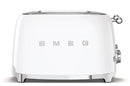 SMEG TSF03WHAU Retro Style 4 Slot Toaster - White