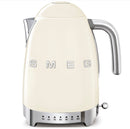 SMEG KLF04CRAU Retro 50's Style Variable Temperature Kettle - Cream (