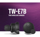 Yamaha TW-E7B True Wireless Active Noise Canceling Earbuds - Black