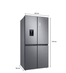 Samsung SRF5700SD -488 Liter French Door Stainless Steel Refrigerator with Water Dispenser