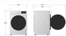 LG WVC5-1410W 10kg/6kg Series 5 Front Load Washer Dryer Combo