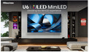Hisense 50U6SAU 50" ULED MiniLED U6S Hi-QLED 144Hz 4K Smart AI TV (2026)
