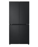 LG GF-B505MBL 530L Slim French Door Fridge in Matte Black Finish