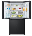 LG GF-B505MBL 530L Slim French Door Fridge in Matte Black Finish