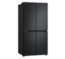 LG GF-B505MBL 530L Slim French Door Fridge in Matte Black Finish