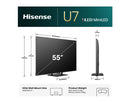 Hisense 55U7QAU 55-inch U7QAU 4K ULED Mini LED Smart TV