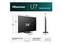 Hisense 75U7QAU 75-inch U7QAU 4K ULED Mini LED Smart TV