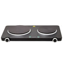 WESTINGHOUSE WHEHP02K DOUBLE ELECTRIC HOTPLATE BLACK