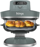 Ninja AS101GYANZ Crispi Pro 6-in-1 Countertop Glass Air Fryer Sage Green