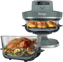 Ninja AS101GYANZ Crispi Pro 6-in-1 Countertop Glass Air Fryer Sage Green