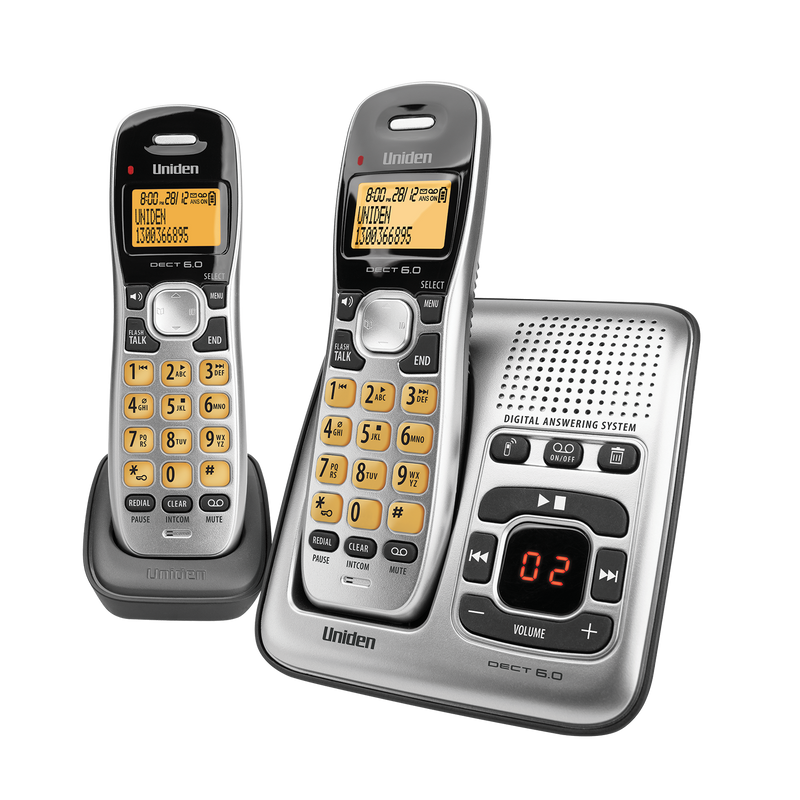 Uniden DECT Digital Phone System Power Failure Backup DECT1735+1