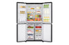 LG GFB590BLE 530L Slim French Door Fridge in Black Finish