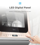 Midea 5L Tank Mini Benchtop Dishwasher MDWMINIC