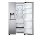 LG 635L Side by Side Fridge Stainless Finish GSL635PLF