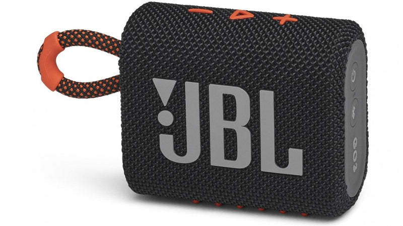 JBL GO 3 Portable Waterproof Speaker Black/Orange 5059184