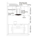 ROBAM 老板 Glider 600 A608 60CM Canopy Rangehood CXW200A608 SPECIAL DISC ENQUIRE IN STORE