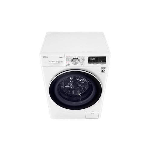 LG WV5-1275W 7.5kg Front Load Washing Machine with Steam