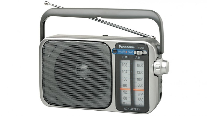 Panasonic AM/FM Portable Radio RF-2400DGN-S