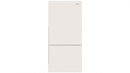 Westinghouse WBE5300WC-R 496L Pocket Handle Right Hinge Bottom Mount Fridge White