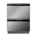 Midea Double Drawer Dishwasher Stainless Steel MDWDDSS