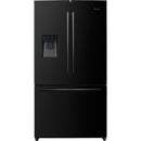 Hisense HRFD577B 577L French Door Fridge (Black Steel)
