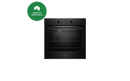 Chef 60CM Multi-Function 3 Oven Black CVE612DB