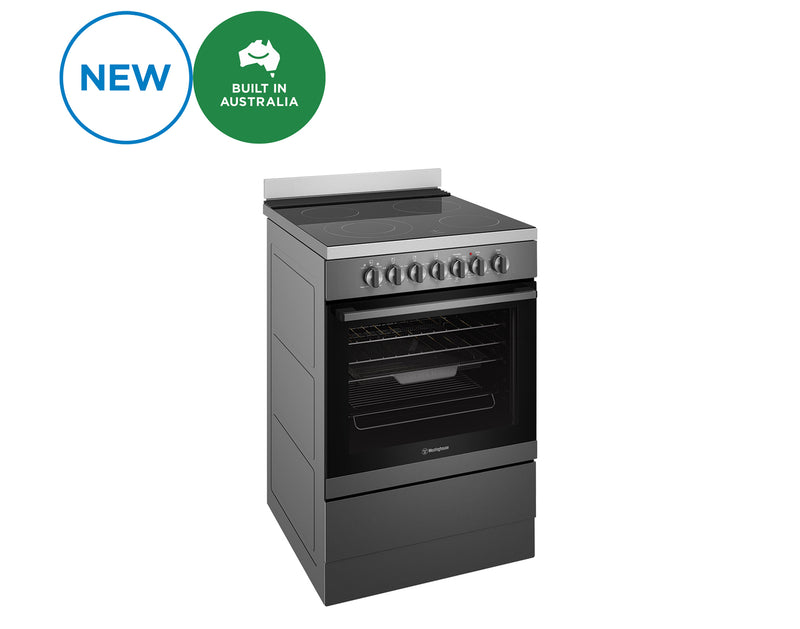 Westinghouse 60cm Freestanding Cooker with AirFry in Stainless Steel WFE646DSC