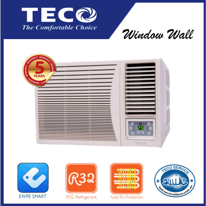 Teco TWW40CFWDG 4.0kW Window Wall Air Conditioner Cooling Only
