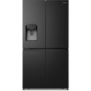 Hisense 585L Quad French Door Fridge HRCD585BW (Black Steel)