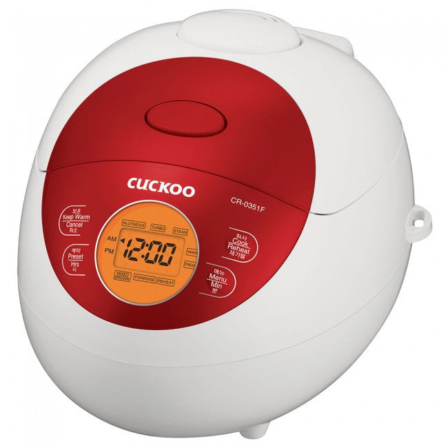 Cuckoo Electric Rice Cooker 3 Cup Fuzzy Series CR-0351F