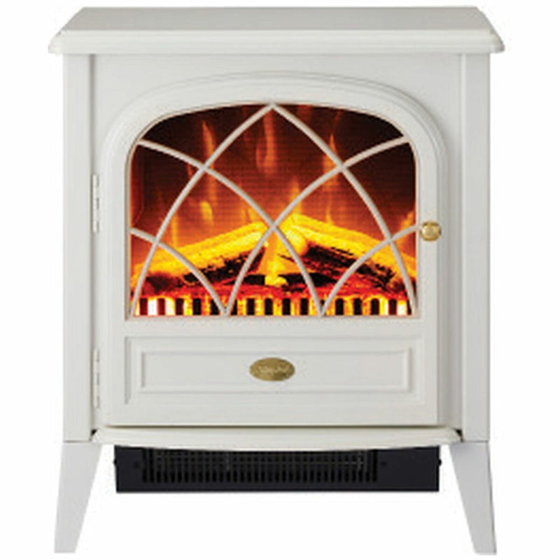 Dimplex Ritz White 2kW Optiflame Portable Electric Fire Heater RITZ20W