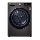 LG 9kg Black Heat Pump Dryer w/Inverter Control DVH9-09B