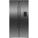 Fisher & Paykel RF605QDUVB2 538L Quad Door Fridge (Black Stainless Steel)
