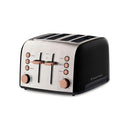 RUSSELL HOBBS RHT94COP Brooklyn 4-Slice Toaster Copper