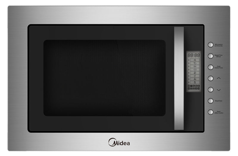 Midea 25L Built-in Microwave with Grill 900W MMWBI25SS