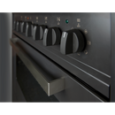 ILVE 90cm Dual Fuel Upright Cooker Graphite V09CWMP/MG Controls