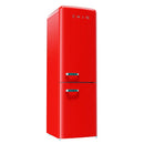 CHiQ 231L Retro Bottom Mount Fridge Retro Red CRBM228NR